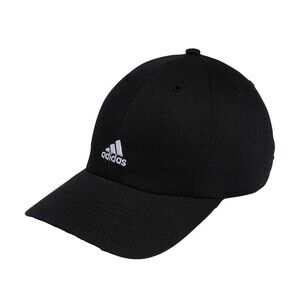 Adidas Women's Saturday Hat Cotton Relaxed‎ Fit Cotton Adjustable Black One Size